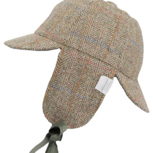 Harris Tweed Deerstalker Hat Watson Moss Green