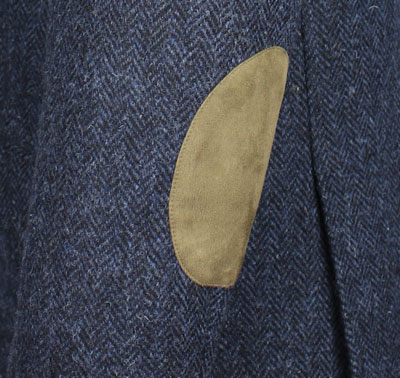 Harris Tweed Colbert, Patrick Jacket - Navy Herringbone