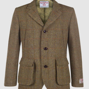 Harris Tweed Colbert, Callum Utility Jacket - Mustard