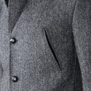 Harris Tweed Colbert, Callum Utility Jacket - Charcoal
