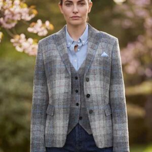 Harris Tweed Dames Blazer "LadiesClub" in Queen Check