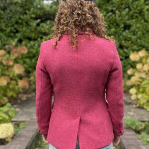 Harris Tweed Dames Jasje "Ami" In Pink