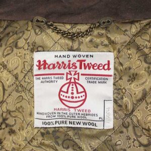 Harris Tweed Field Coat, Boyd Coat - Blue