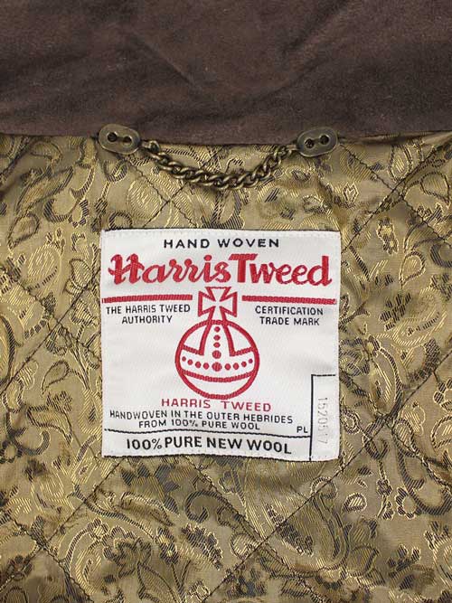 Harris Tweed Field Coat, Boyd Coat - Blue