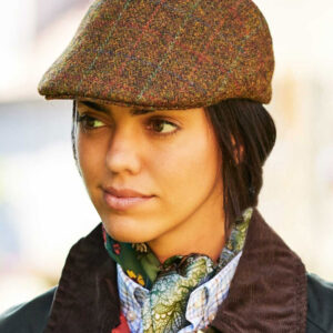 Harris Tweed Flat Cap "Henry" In Country Classic