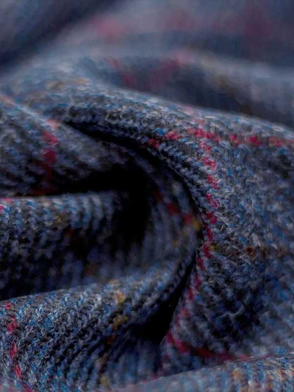 Harris Tweed Damesjas "Emilia" In Scottish Blue