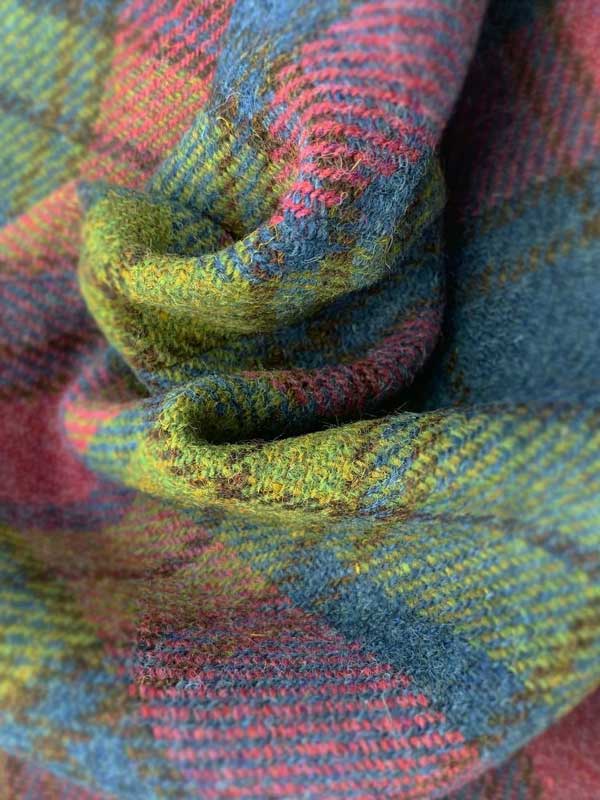 Harris Tweed Dames Rok "Pencil-Skirt" In Candy Check
