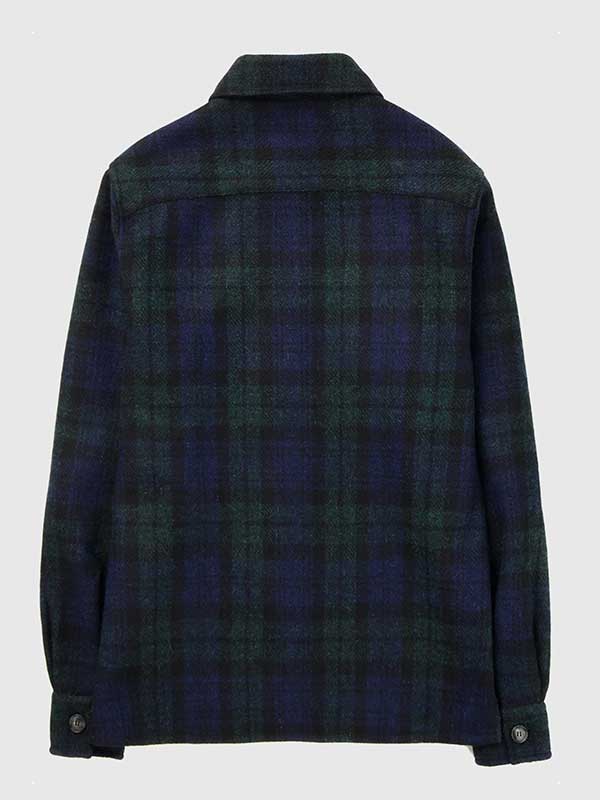 Harris Tweed Jack Overshirt - Blackwatch