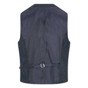 Harris Tweed Dalston Waistcoat Midnight Blue
