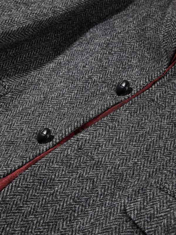 Harris Tweed Colbert, Patrick Jacket - Charcoal