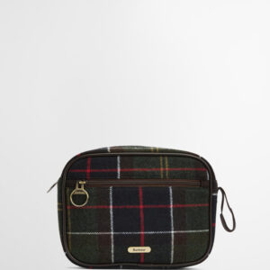 Barbour Allowhay Tartan Wash Bag