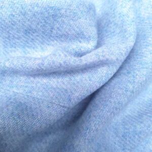 Harris Tweed Dames Vestje "Lea" In Light Blue Twill