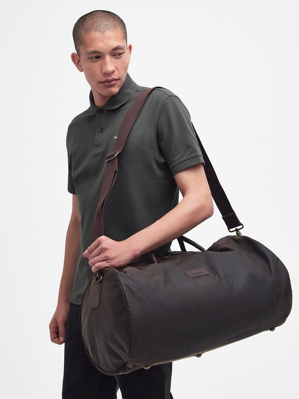 Barbour Wax Holdall Olive
