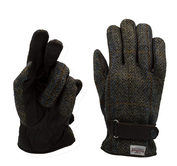Harris Tweed Hallbrook Handschoenen Clinton Brown