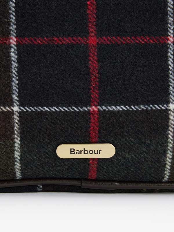 Barbour Allowhay Tartan Wash Bag