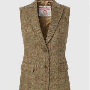 Harris Tweed Pippa Waistcoat - Mustard