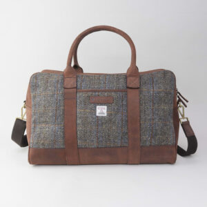 Brown Harris Tweed Holdall