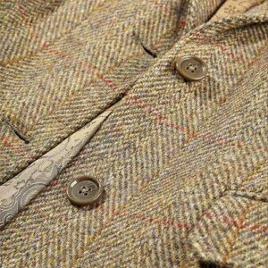Harris Tweed Pippa Waistcoat - Mustard