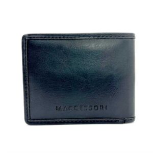 Harris Tweed Bifold Coin Wallet In Charcoal