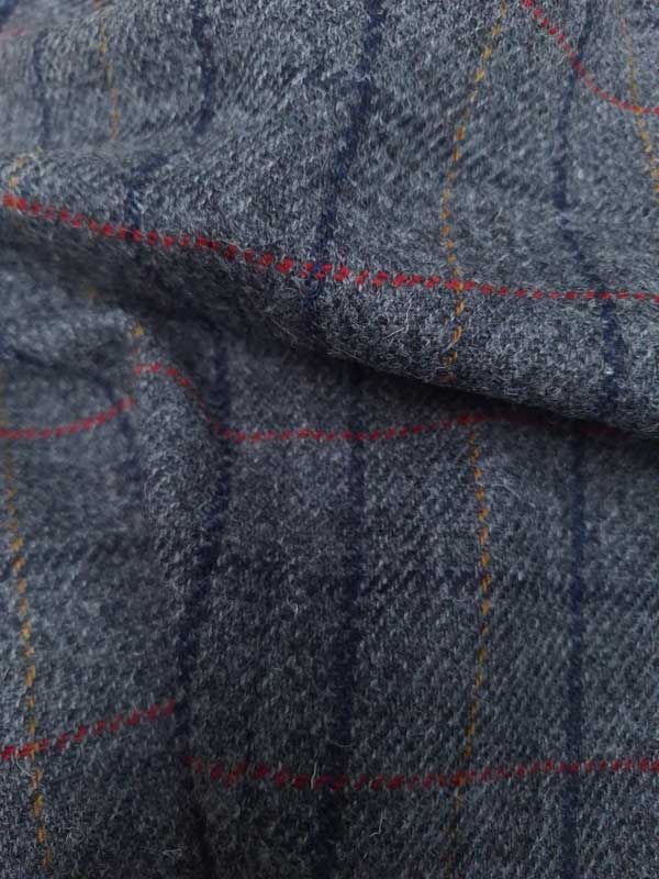 Harris Tweed Jacket "London" In Anthra Check