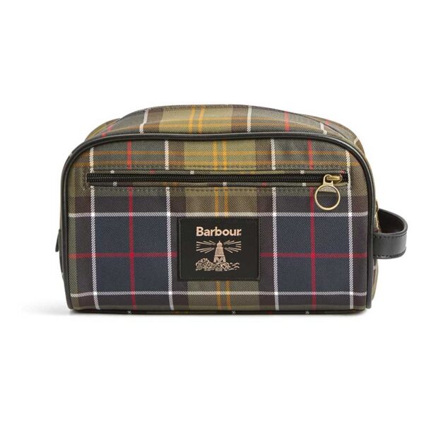 Barbour Tartan Washbag Classic Beacon
