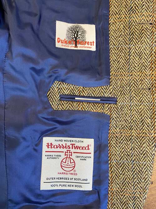 DF Harris Tweed Jacket 629