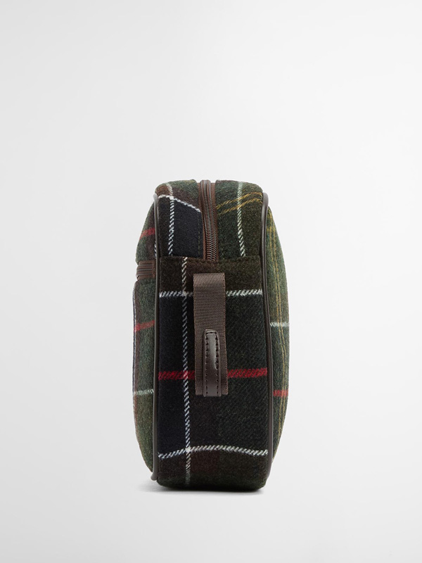 Barbour Allowhay Tartan Wash Bag