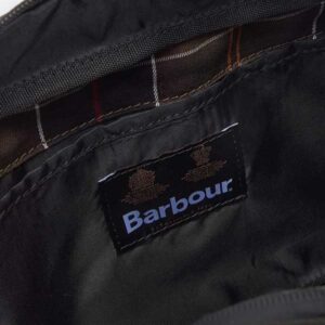 Barbour Field Canvas Hanging Washbag Olive