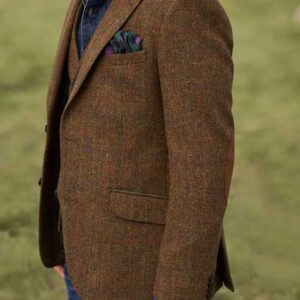 Harris Tweed Jacket "London" In Country Classic