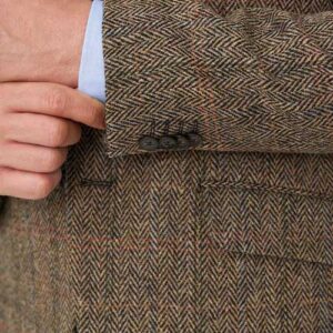 Harris Tweed Jacket "London" In King Of Tweed