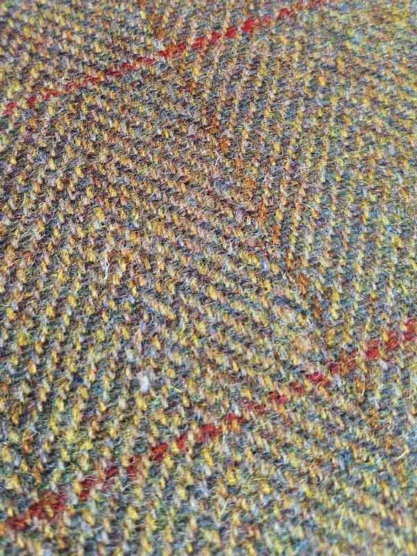Harris Tweed Shire Long Handled Bag - Mustard