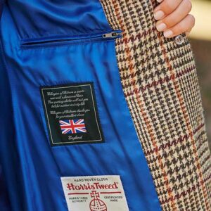 Harris Tweed Damesjas "Emilia" In Scottish Check