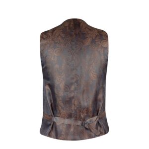Harris Tweed Vestje, Iain Waistcoat - Brown