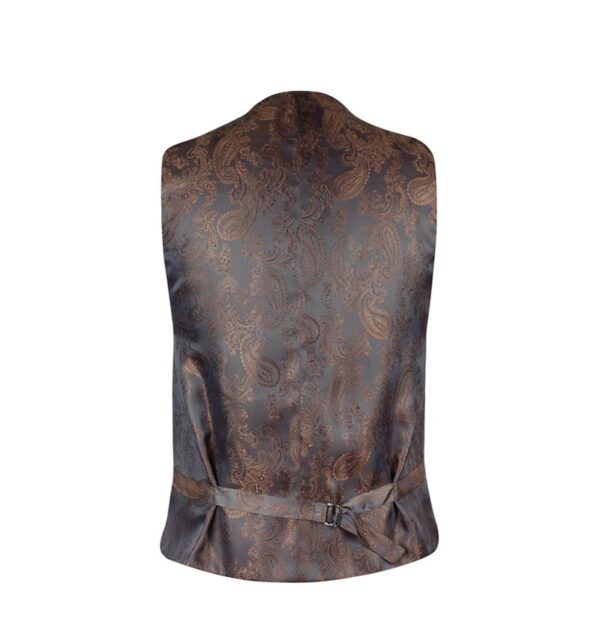 Harris Tweed Vestje, Iain Waistcoat - Brown