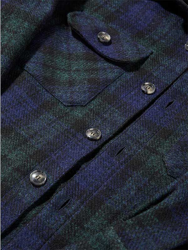 Harris Tweed Jack Overshirt - Blackwatch