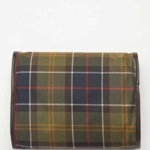 Barbour Tartan Hanging Washbag Classic