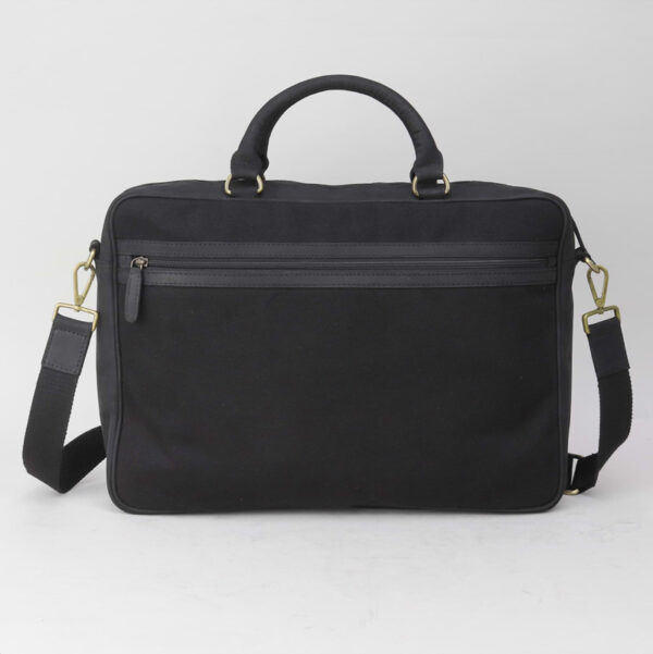 Grey Harris Tweed Briefcase