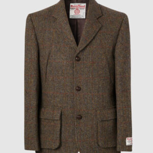 Harris Tweed Colbert, Callum Utility Jacket - Brown