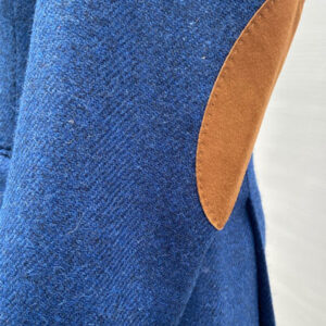 Harris Tweed Jacket "London" in Blue Twill