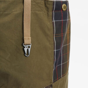 Barbour Transport Patchwork Tote Bag Dusky Green