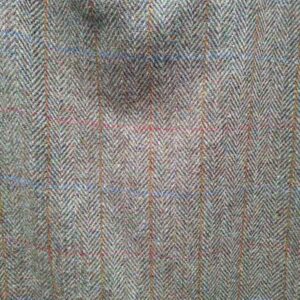 Harris Tweed Dames Rok "Pencil-Skirt" In Light Green