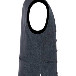 Harris Tweed Dalston Waistcoat Midnight Blue