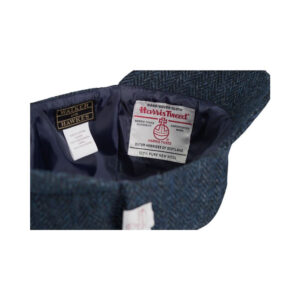 Harris Tweed Deerstalker Hat Watson Midnight Blue