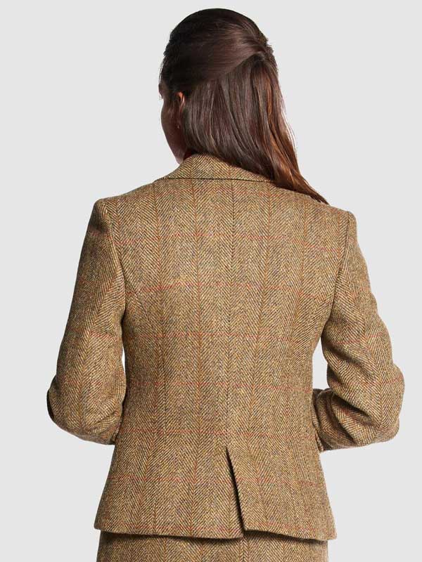 Harris Tweed Jacket Tammy - Mustard