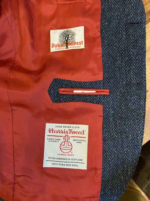DF Harris Tweed Jacket 610