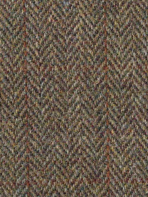 Harris Tweed Pantalon "Mr Miller" In Evergreen