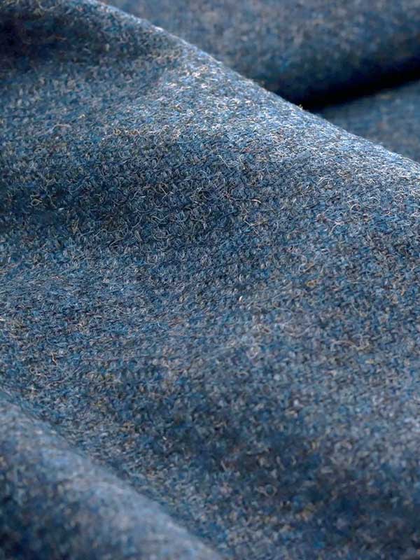 Harris Tweed Dames Rok "Pencil-Skirt" In Blue Shadow