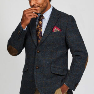 Harris Tweed Colbert, Patrick Jacket - Blue Multi