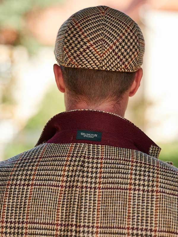 Harris Tweed Jacket "London" In Scottish Check