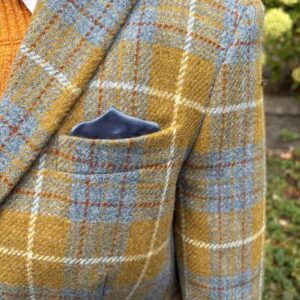 Harris Tweed Dames Blazer "LadiesClub" In Amber Check